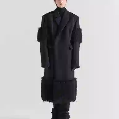 Prada FW22 Black Coat