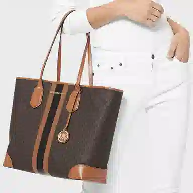 MICHAEL KORS Eva LOGO Tote