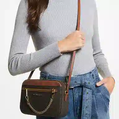 MICHAEL KORS MK Jet Set LOGO PVC
