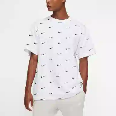 Nike Nrg Swoosh Logo Tee White