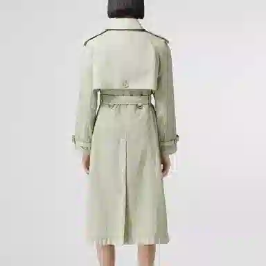 Burberry Trench Coat Mist Green