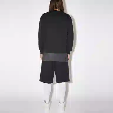 Acne Studios Face Black Sweatshirt
