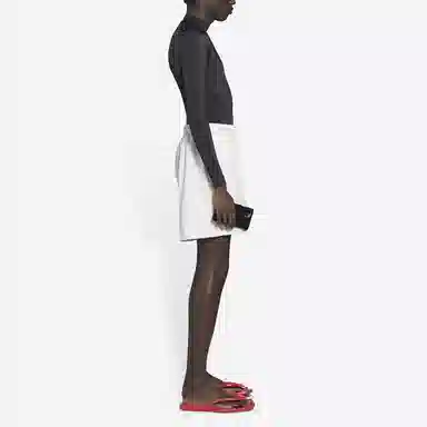 Balenciaga FW21 White Shorts