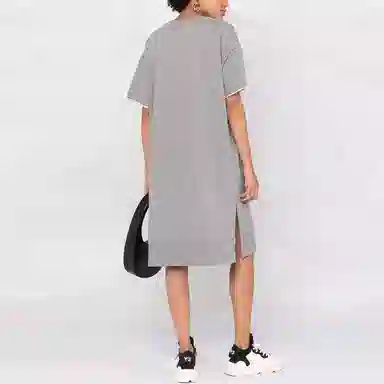 MM6 Maison Margiela A-Line Dress Grey