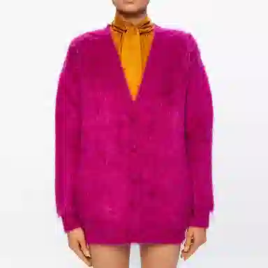 Saint Laurent Cardigan Purple