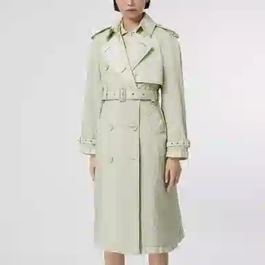 Burberry Trench Coat Mist Green