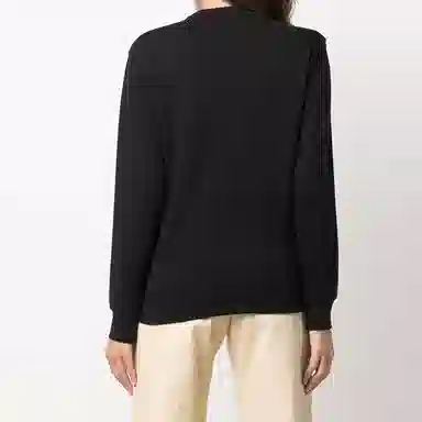 KENZO Tiger Embroidered Crewneck Sweatshirt Black