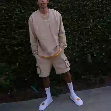 Drew House Cargo Sweatshort Khaki