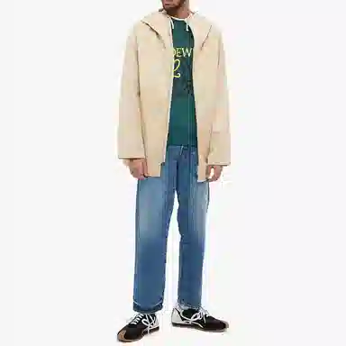 LOEWE Anagram Green Sweatshirt