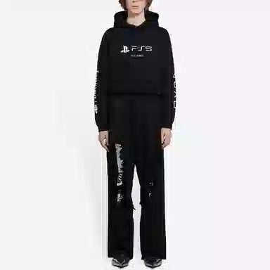 Balenciaga x PlayStation Hoodie Black