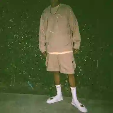 Drew House Cargo Sweatshort Khaki