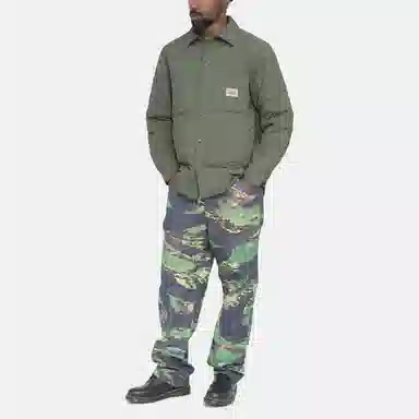 Stussy FW22 Quilted fatigue shirt