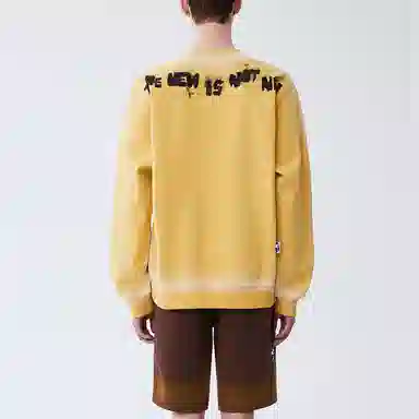 ADER ERROR SS22 Yellow Crewneck