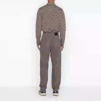 Dior SS22 Logo Brown Shirt