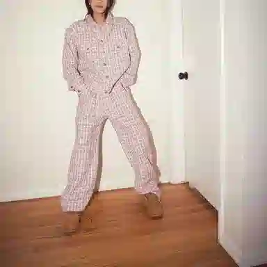 Drew House SS22 Boucle Relaxed Fit Chino Pink