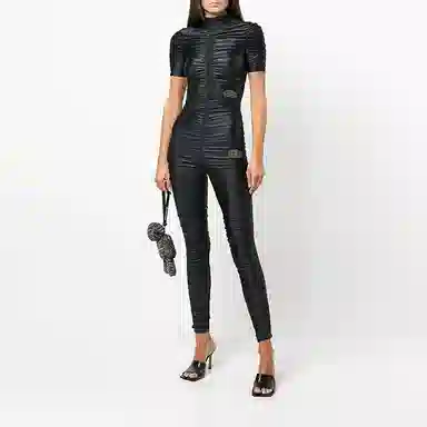 Alexander Wang FW21 High Waist Leggings Black
