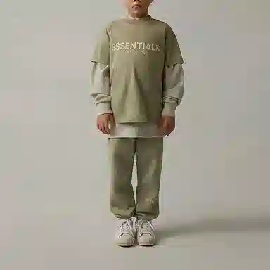 Fear of God Essentials Kids T-shirt Sea Foam