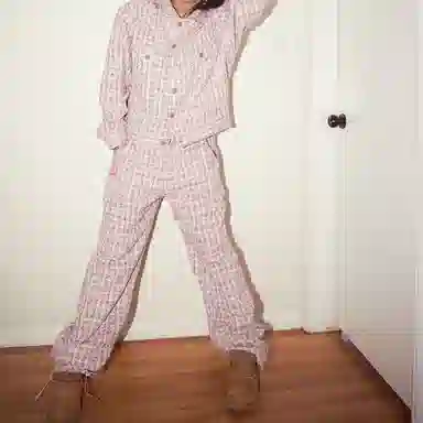 Drew House SS22 Boucle Relaxed Fit Chino Pink