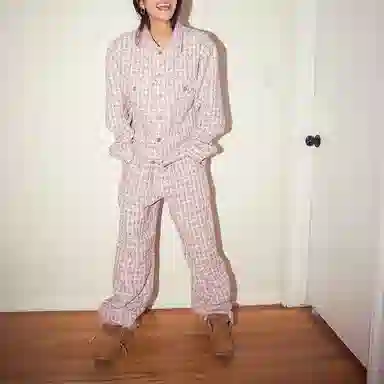 Drew House SS22 Boucle Relaxed Fit Chino Pink