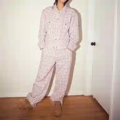 Drew House SS22 Boucle Relaxed Fit Chino Pink