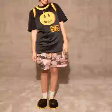 Drew House SS22 Mesh-mascot-basketball-jersey-black