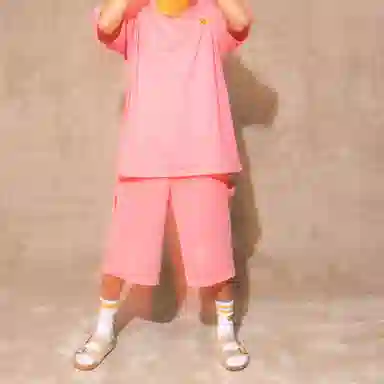 Drew House logo Doodle Joy Ss Tee Hot Pink T