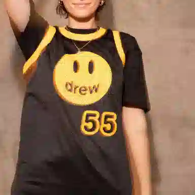 Drew House SS22 Mesh-mascot-basketball-jersey-black