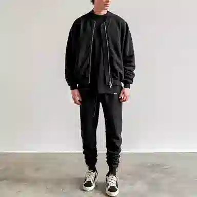 REPRESENT SS21 Logo Zip Jacket Black