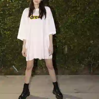 Drew House logo PalepinkWhite LogoT