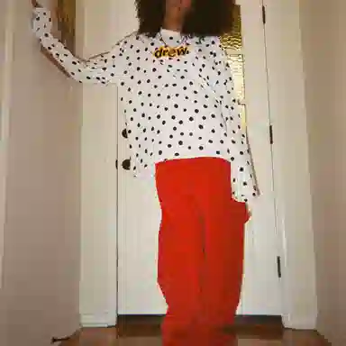 Drew House Secret LS Tee White