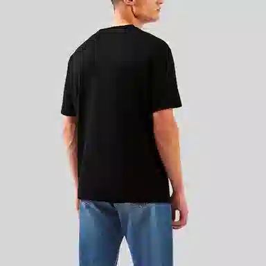 Versace Logo Print T-Shirt Black