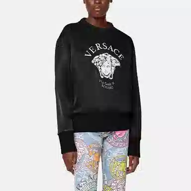 Versace Medusa Embroidered Sweatshirt