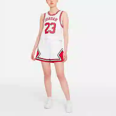 Jordan Essential Diamond Shorts White