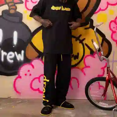 Drew House logo SS22 Tee Black LogoT