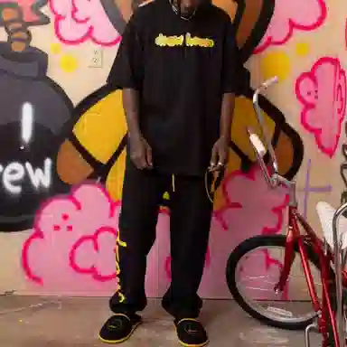 Drew House logo SS22 Tee Black LogoT