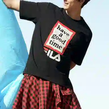FILA x have a good time logo T
