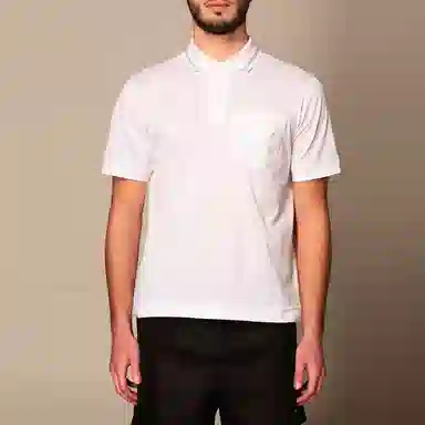 PRADA SS21 Polo White