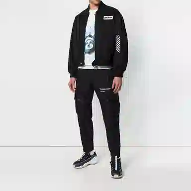 OFF-WHITE SS20 Bomber Jacket Black
