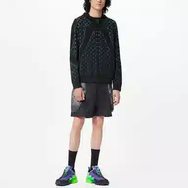 Louis Vuitton 2054 Logo Hoodie Blue