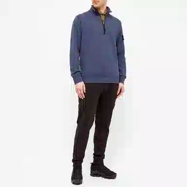 Stone Island Pullover Sweatshirt Blue