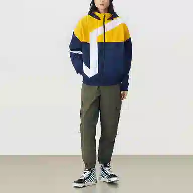 Vans Logo Print Hooded Jacket