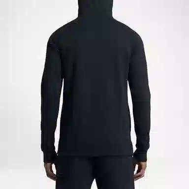 Jordan Logo Knit Hoodie Jacket Black