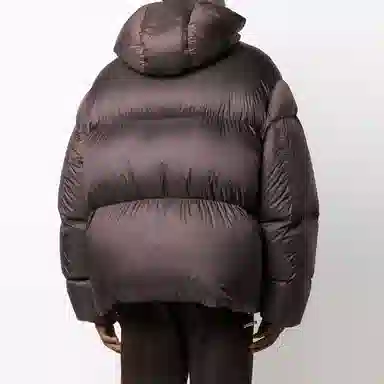 Givenchy Hooded Down Jacket Brown