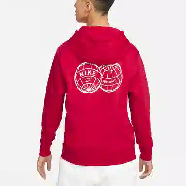 Nike CNY Logo Hoodie Red