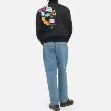 Stussy SS22 Baseball Jacket Black