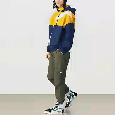 Vans Logo Print Hooded Jacket