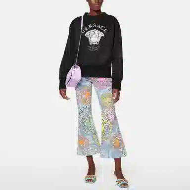 Versace Medusa Embroidered Sweatshirt