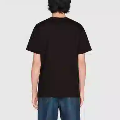 Gucci Interlocking G Star Logo T-Shirt Black