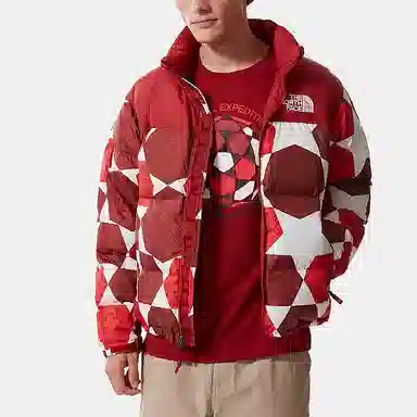 The North Face Retro Nuptse Red
