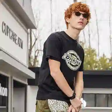 Dickies Classic Logo Tee Black